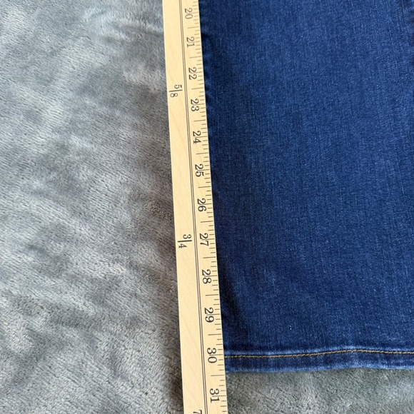 NYDJ Marilyn Straight Leg Jeans Womens 6 Mid Rise Lift Tuck Denim Blue Indigo - Picture 9 of 11